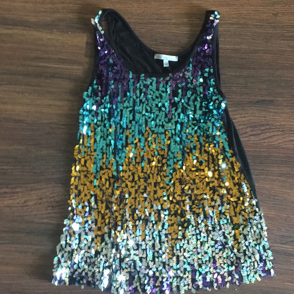 Ombre Sequin Top :)